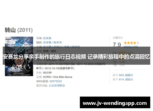 安赛龙分享亲手制作的旅行日志视频 记录精彩旅程中的点滴回忆 安赛龙分享亲手制作的旅行日志视频 记录精彩旅程中的点滴回忆